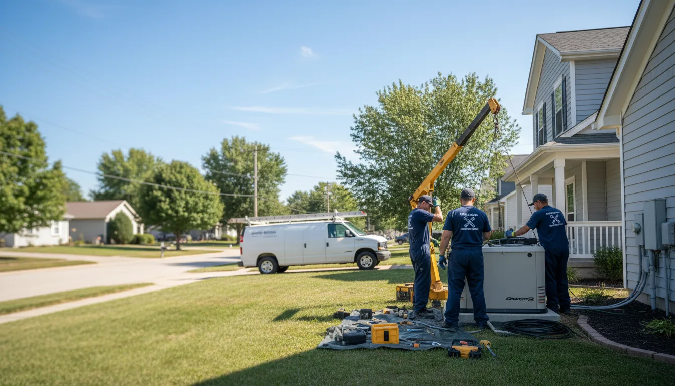 Generator Installation in Quinton, AL near me